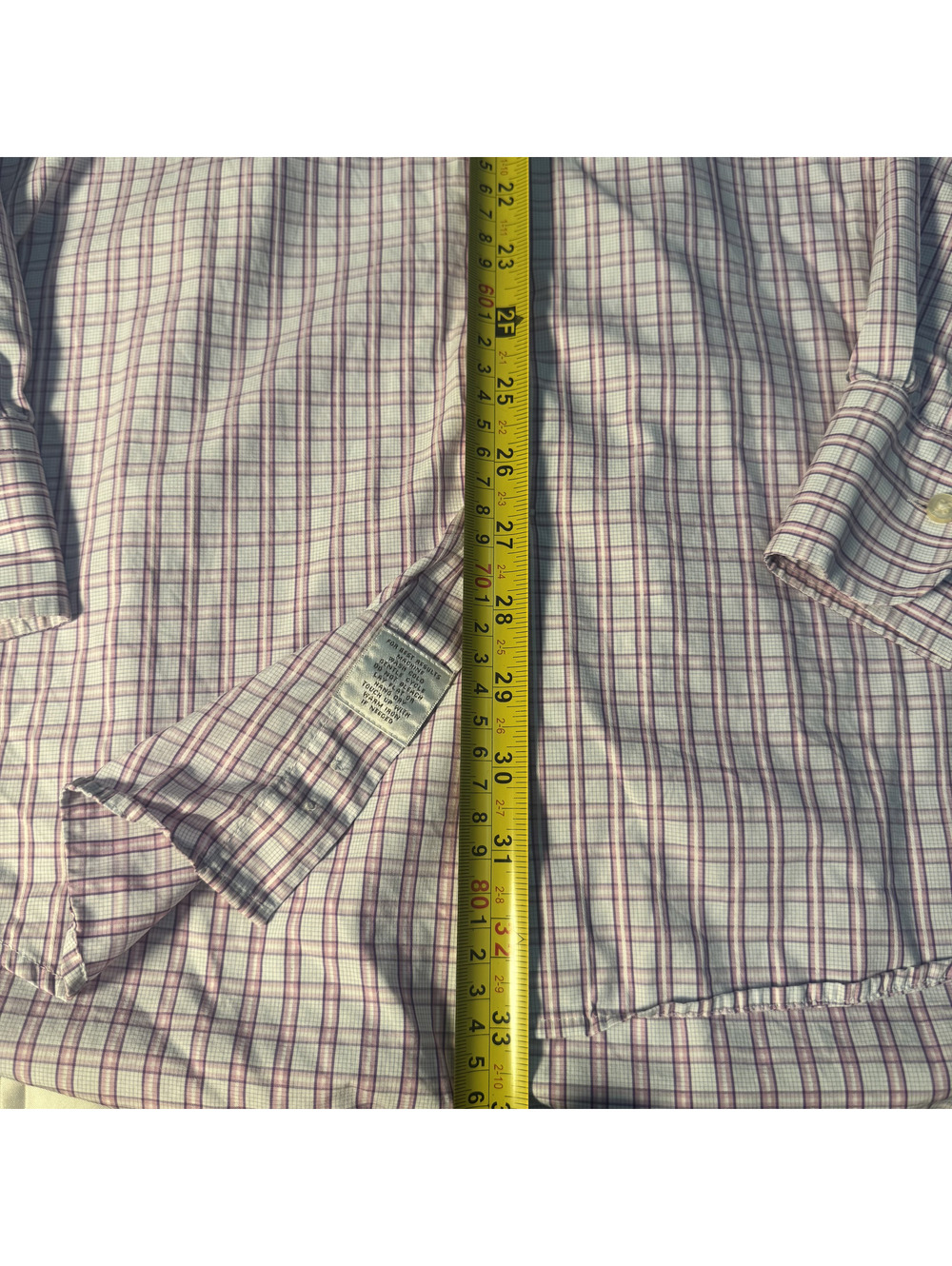 Peter Millar Men’s Large Pink White Plaid Cotton Button Down Shirt - Picture 8 of 8